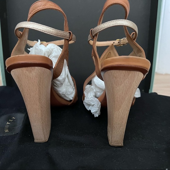 Maiyet Arc Semi Wedge Sandal 36.5 - Picture 3 of 11